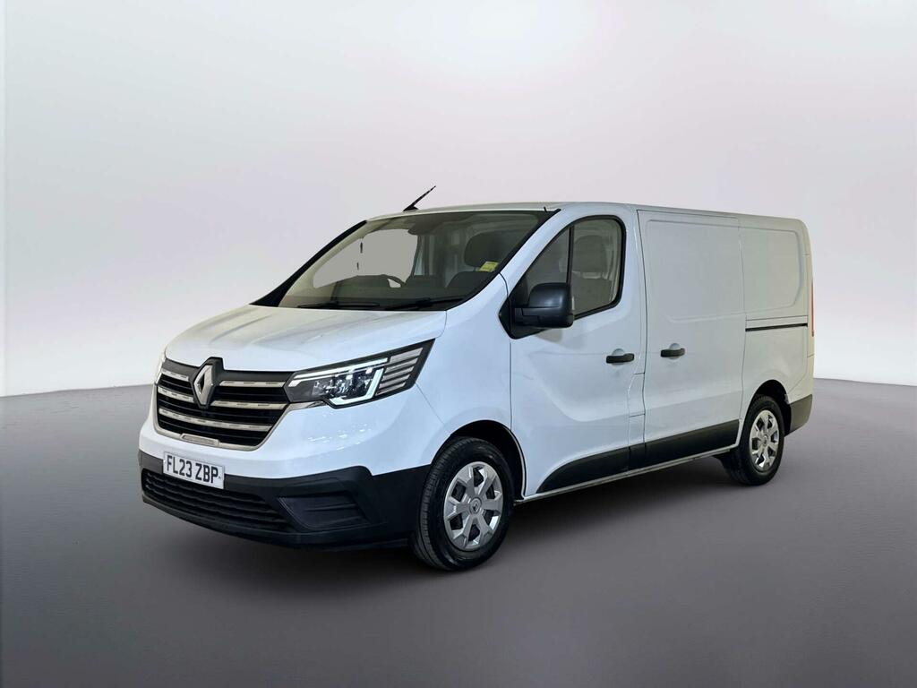 Renault Trafic 2.0 Dci Blue Sl28 Business Panel Van M FL23ZBP White #4