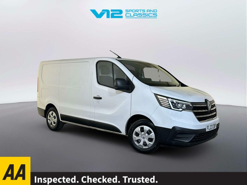 Renault Trafic 2.0 Dci Blue Sl28 Business Panel Van M White