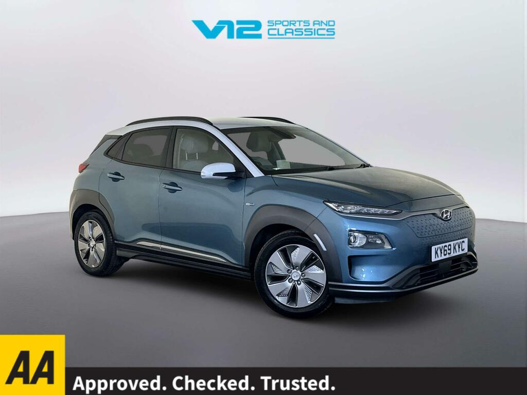 Hyundai Kona 64Kwh Premium Se Suv 204 Ps Blue