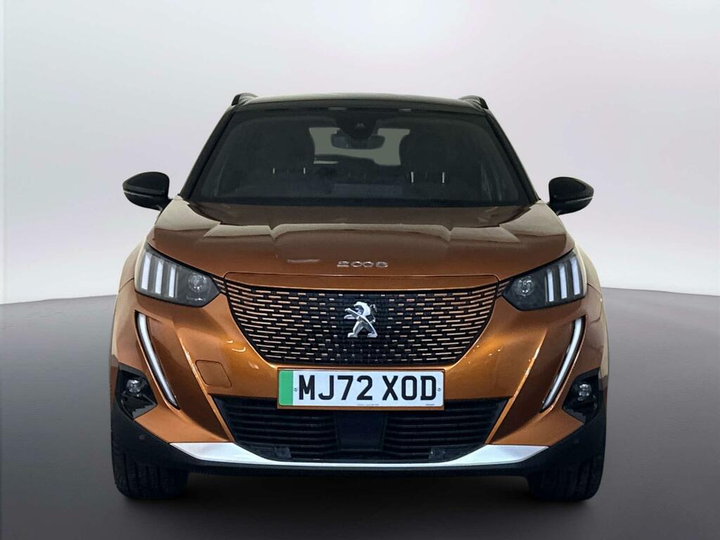 Peugeot e-2008 50Kwh Gt Premium Suv 7Kw Charge MJ72XOD Orange #3