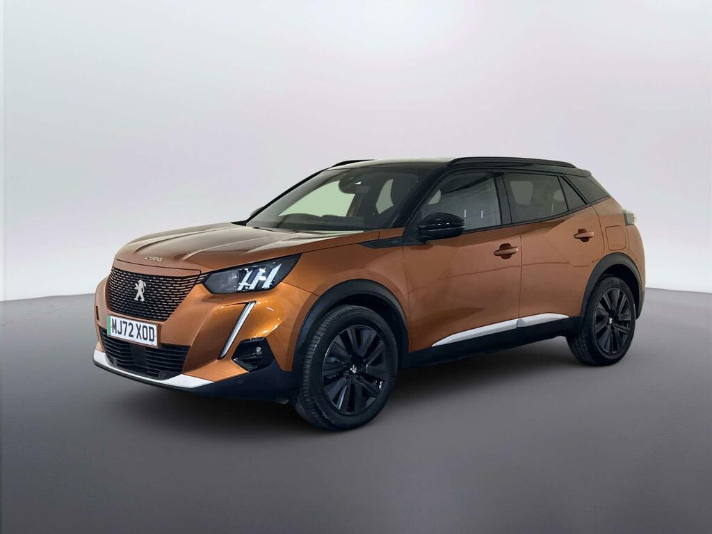 Peugeot e-2008 50Kwh Gt Premium Suv 7Kw Charge MJ72XOD Orange #4