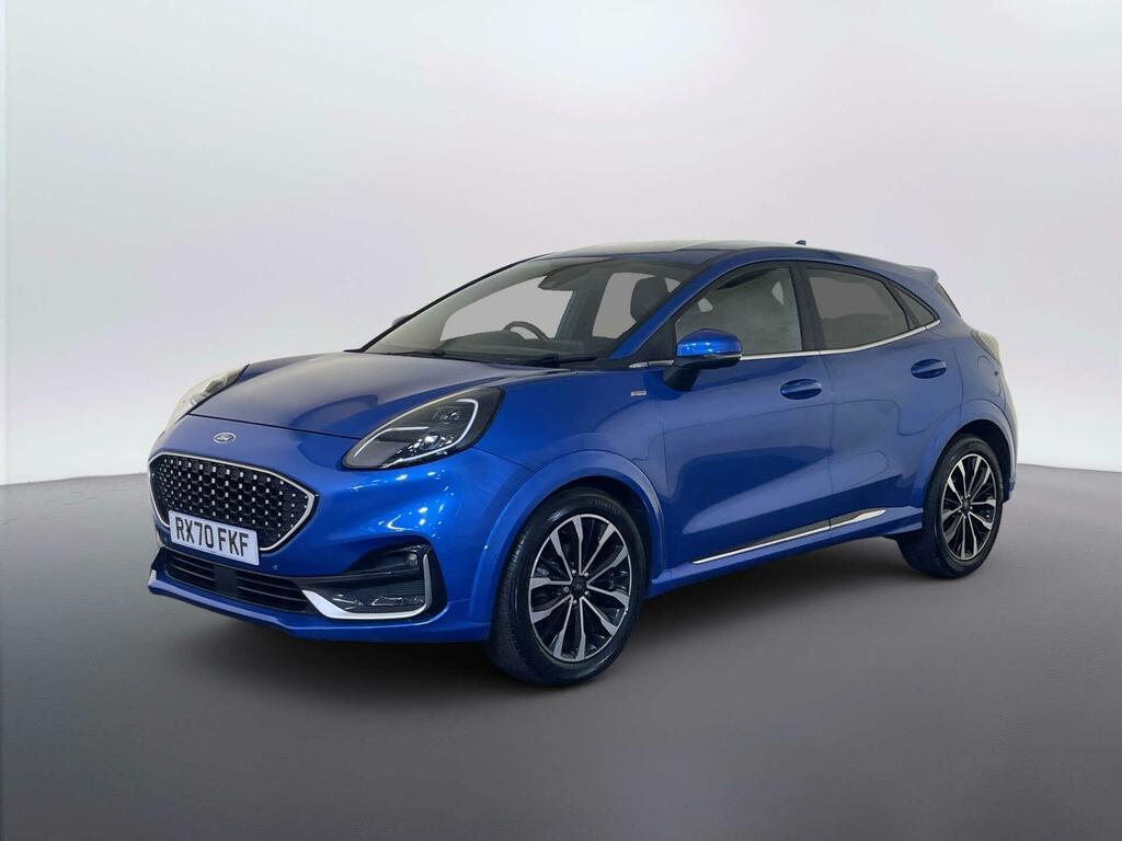 Ford Puma 1.0T Ecoboost Mhev St-line Vignale Suv RX70FKF Blue #4