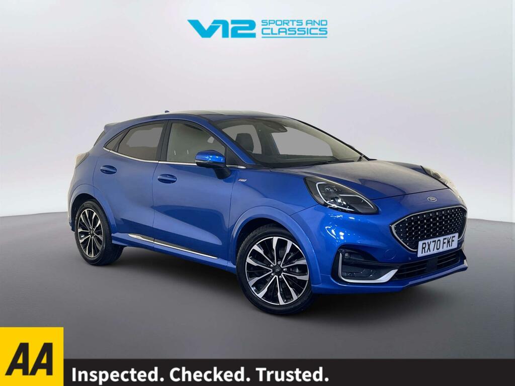 Ford Puma 1.0T Ecoboost Mhev St-line Vignale Suv Blue