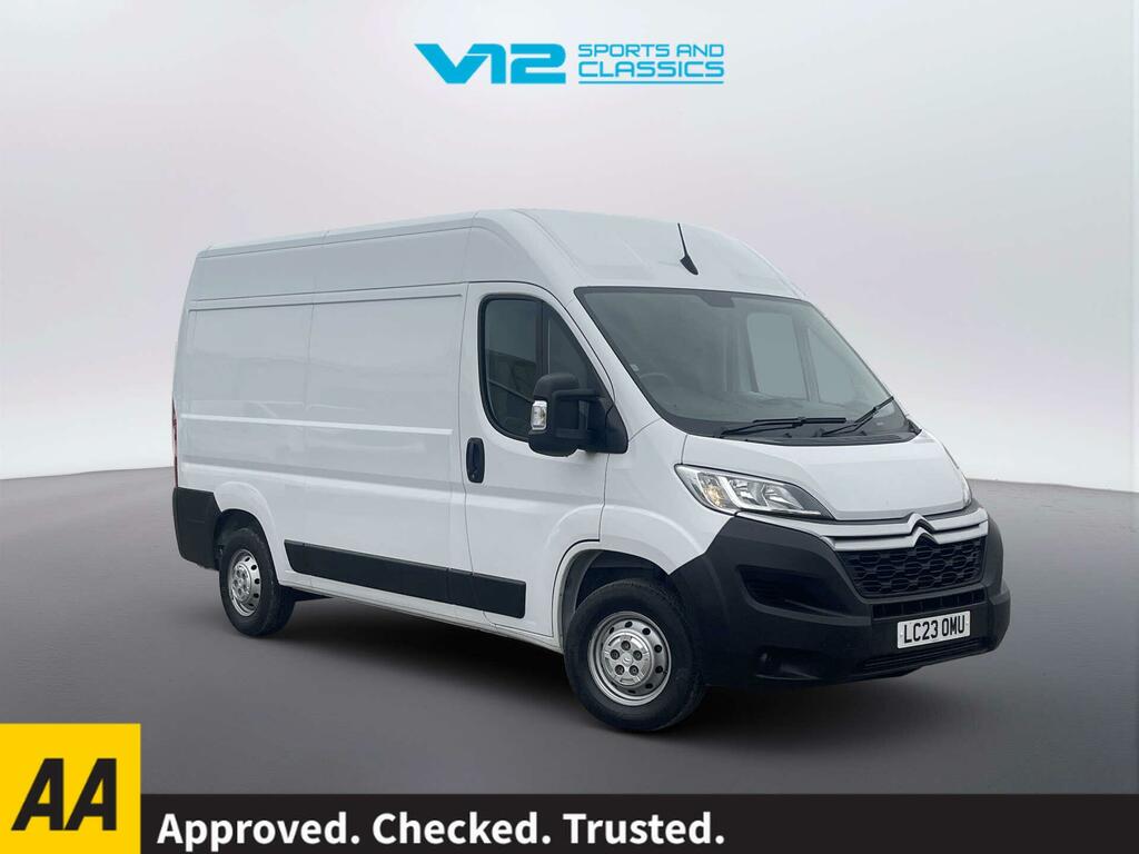 Citroen Relay 2.2 Bluehdi 35 Enterprise Edition Panel Van Di White