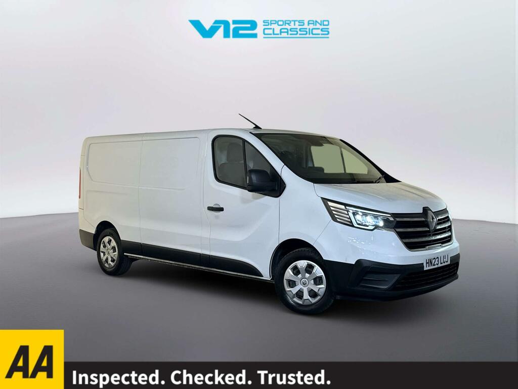 Renault Trafic 2.0 Dci Blue Ll30 Business Panel Van M White