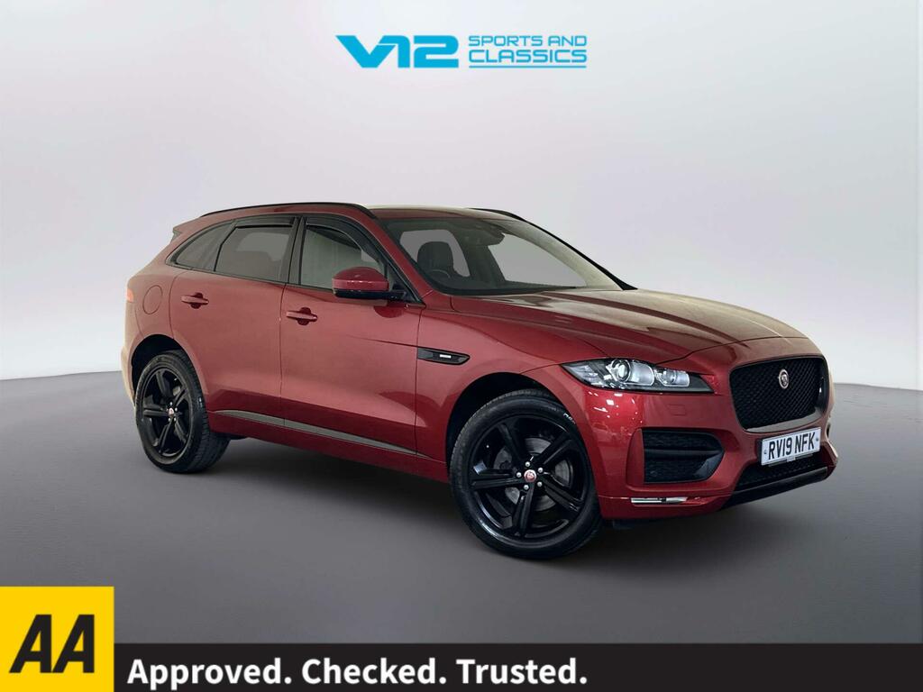 Jaguar F-Pace 2.0 D180 R-sport Suv Awd Euro 6 S Red