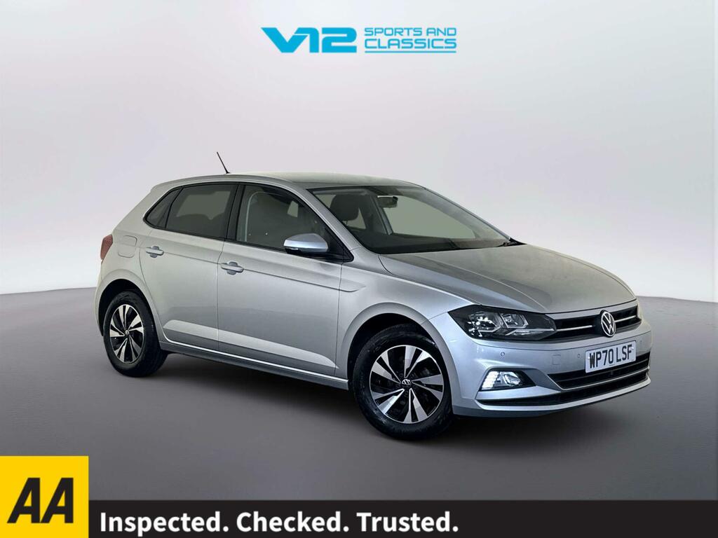 Volkswagen Polo 1.0 Tsi Match Hatchback Dsg Euro 6 Ss Silver