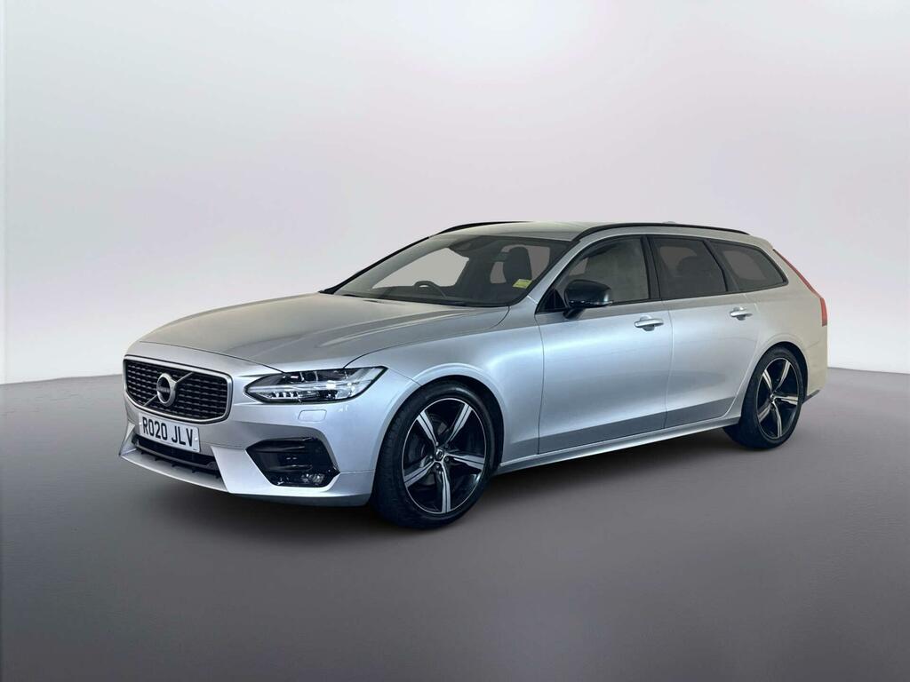 Volvo V90 2.0 T4 R-design Plus Estate Euro 6 RO20JLV Silver #4