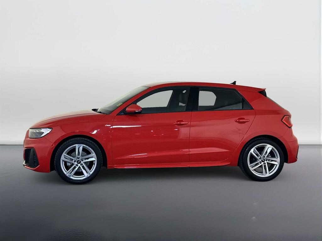 Audi A1 1.0 Tfsi 30 S Line Sportback S Tronic E FG72LFO Red #5