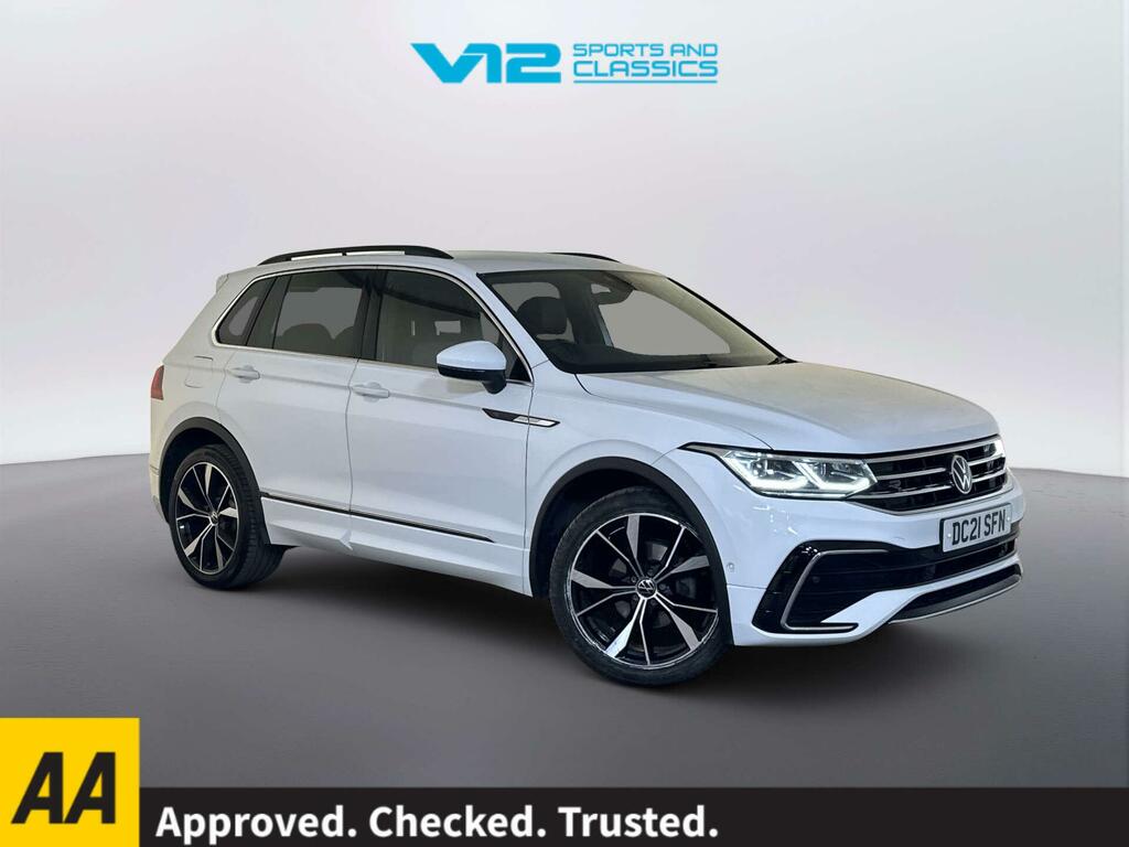Volkswagen Tiguan 1.5 Tsi R-line Suv Dsg Euro 6 Ss 15 White
