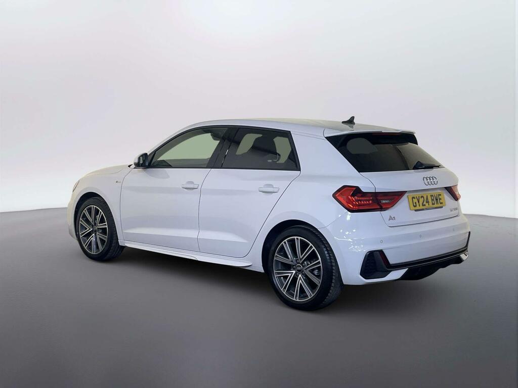 Audi A1 1.0 Tfsi 30 S Line Sportback Eur GY24BWE White #6