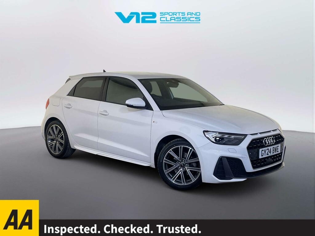 Audi A1 1.0 Tfsi 30 S Line Sportback Eur White