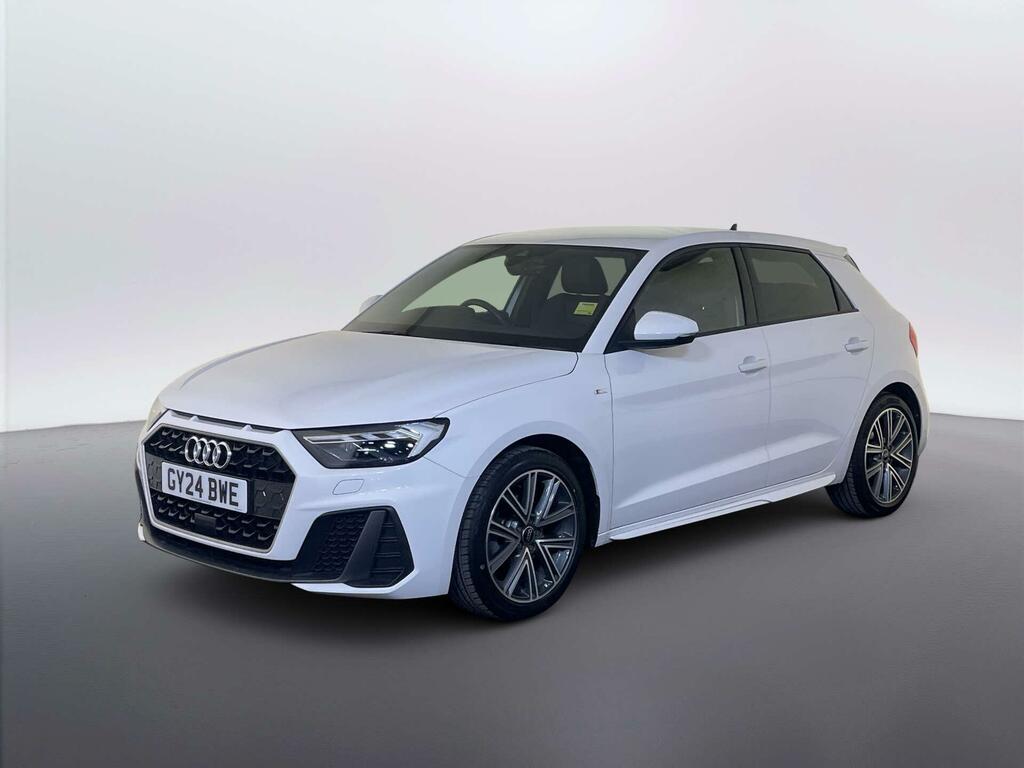 Audi A1 1.0 Tfsi 30 S Line Sportback Eur GY24BWE White #4
