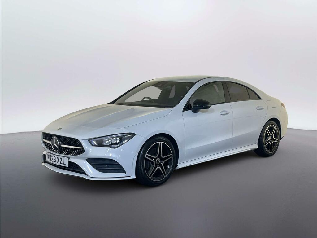 Mercedes-Benz CLA Class 1.3 Cla200 Amg Line Executive Coupe 7 KN23XZL White #4