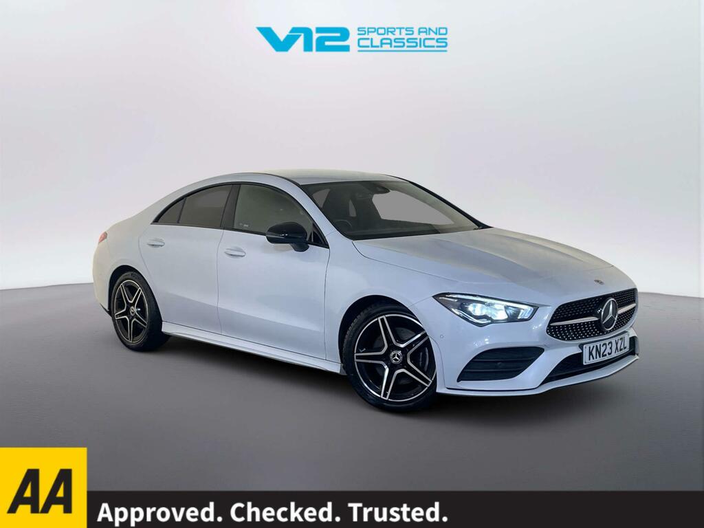 Mercedes-Benz CLA Class 1.3 Cla200 Amg Line Executive Coupe 7 White