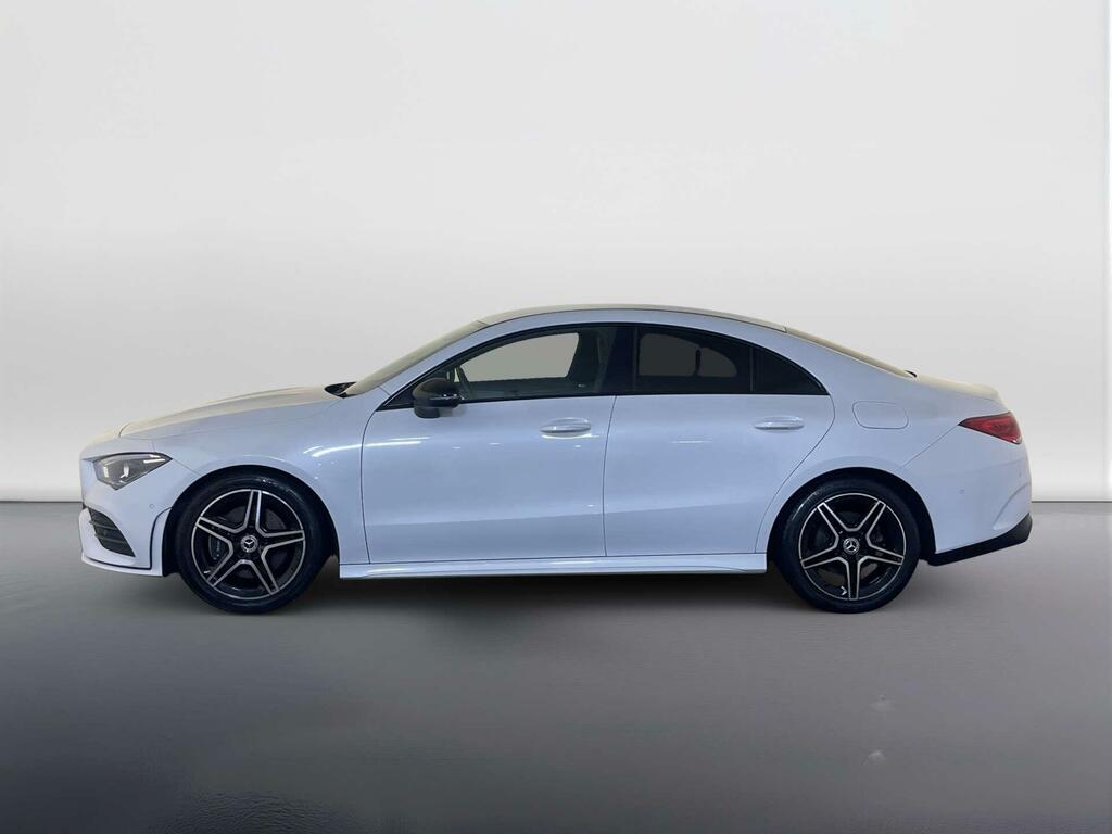 Mercedes-Benz CLA Class 1.3 Cla200 Amg Line Executive Coupe 7 KN23XZL White #5
