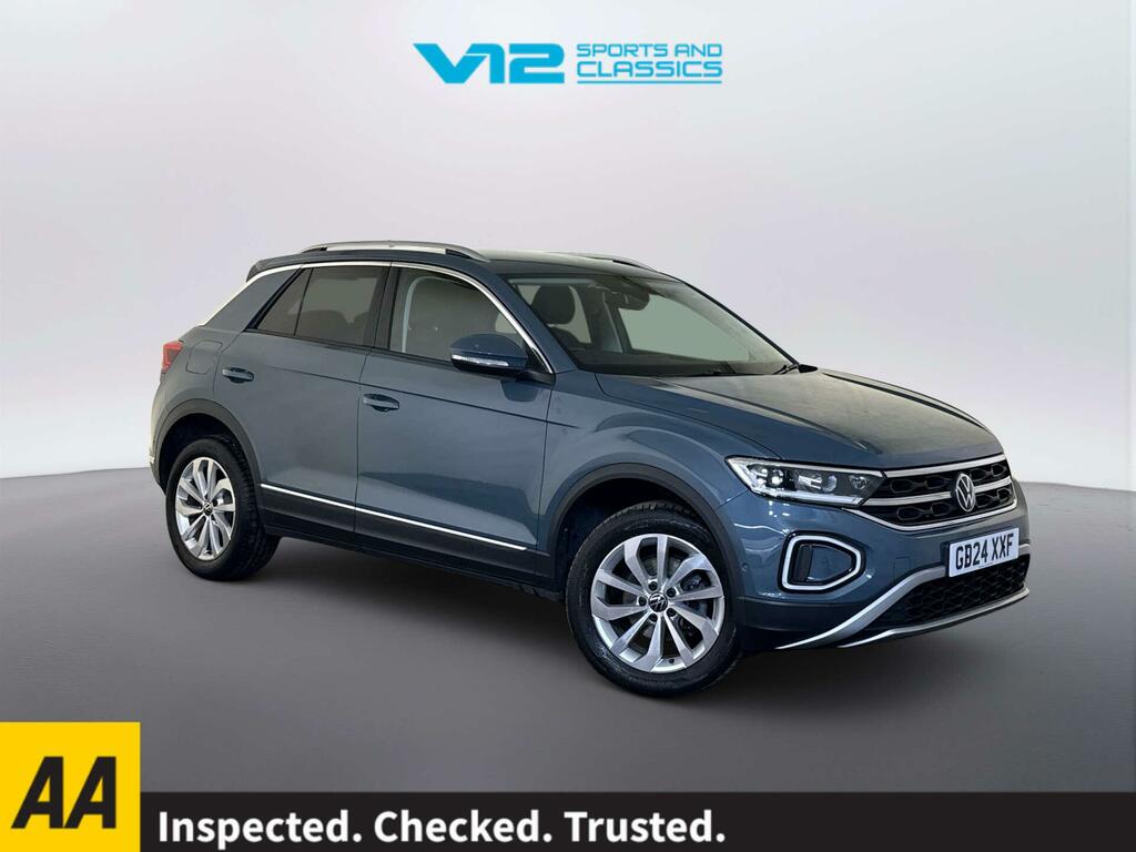 Volkswagen T-Roc 1.5 Tsi Style Suv Dsg Euro 6 Ss 150 Blue