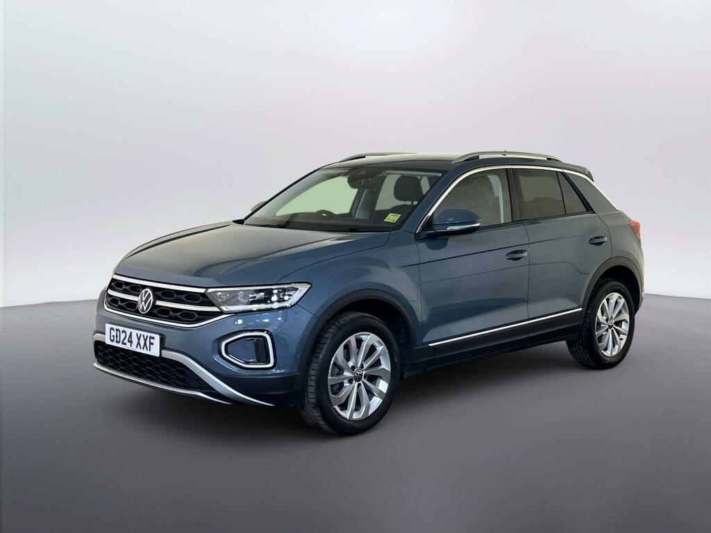 Volkswagen T-Roc 1.5 Tsi Style Suv Dsg Euro 6 Ss 150 GD24XXF Blue #4