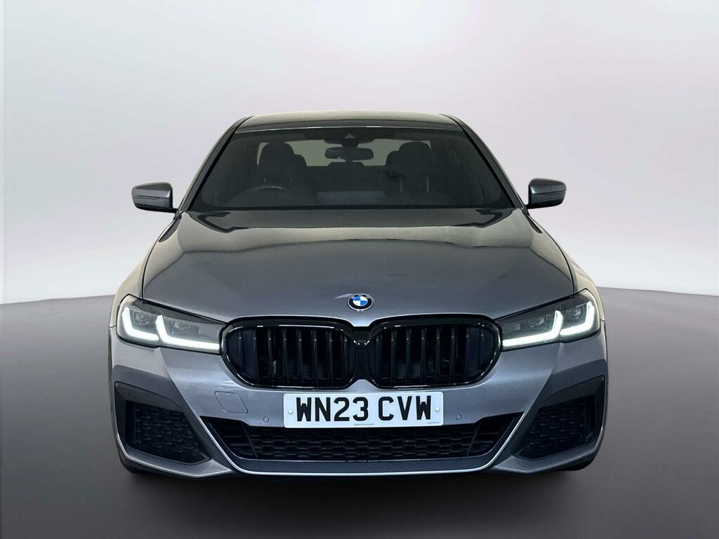 BMW 5 Series 2.0 520D Mht M Sport Saloon Hybrid Step WN23CVW Grey #3