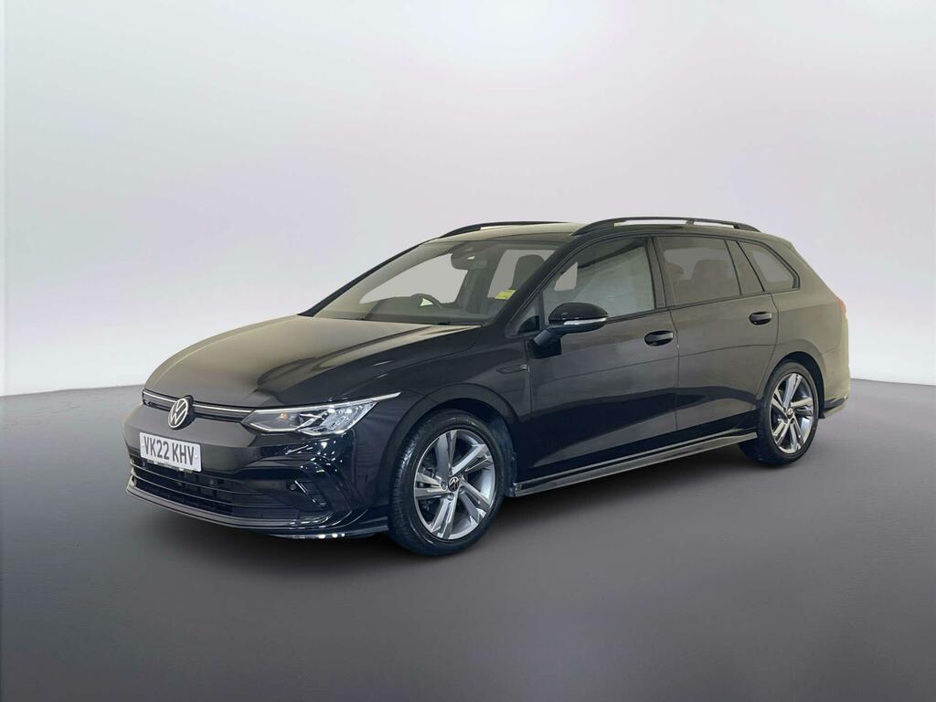 Volkswagen Golf 1.5 Etsi Mhev R-line Estate Hybrid Dsg Black #4