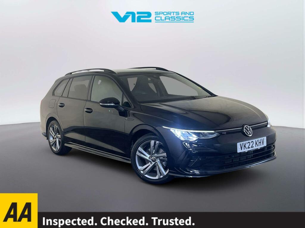 Volkswagen Golf 1.5 Etsi Mhev R-line Estate Hybrid Dsg Black