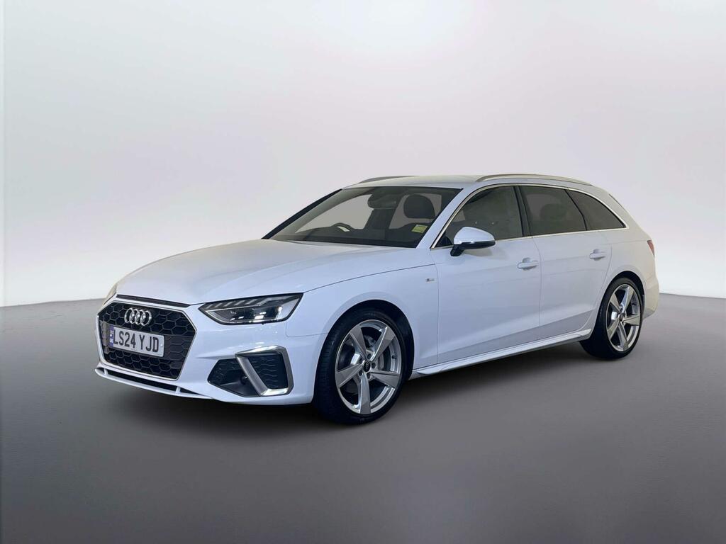 Audi A4 Avant 2.0 Tfsi 40 S Line Estate S Tronic Euro LS24YJD White #4