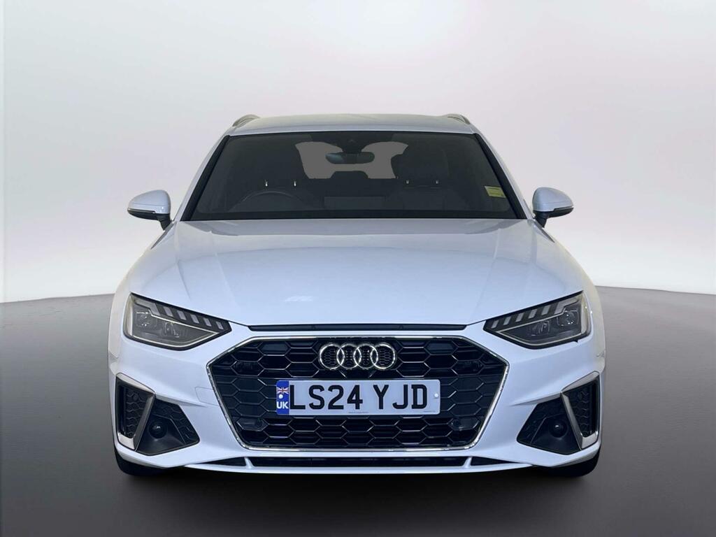 Audi A4 Avant 2.0 Tfsi 40 S Line Estate S Tronic Euro LS24YJD White #3
