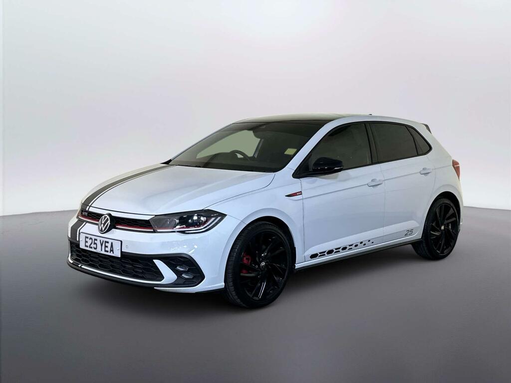 Volkswagen Polo 2.0 Tsi Gti Edition 25 Hatchback Dsg Eu E25YEA White #4