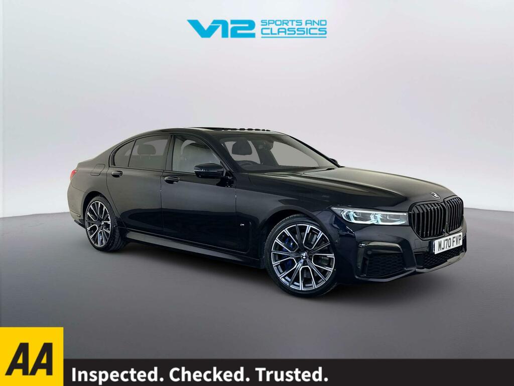 BMW 7 Series 3.0 730D M Sport Saloon Xdrive Eur Black