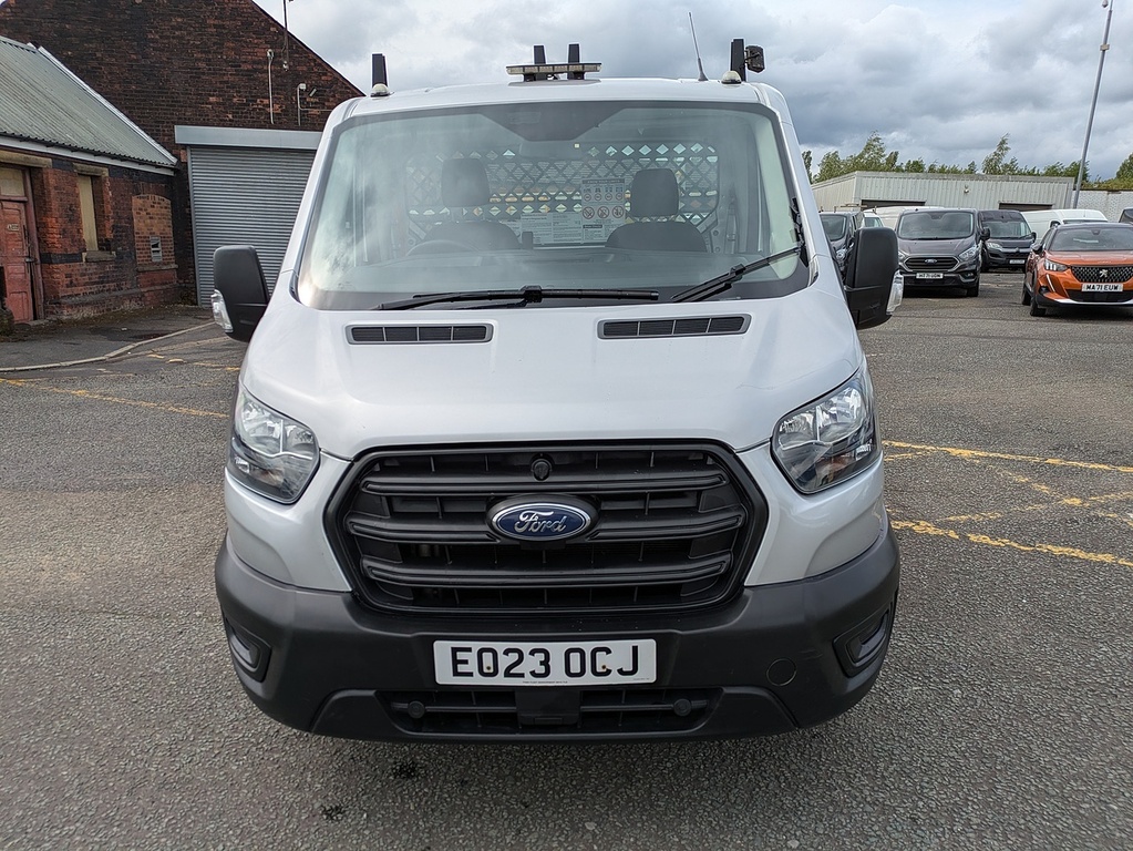 Ford Transit Custom 350 Ecoblue Leader EO23OCJ Silver #2