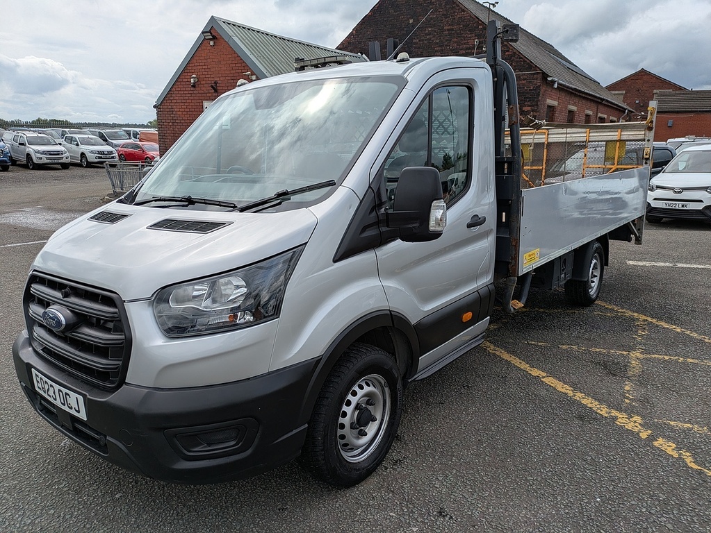 Ford Transit Custom 350 Ecoblue Leader EO23OCJ Silver #3