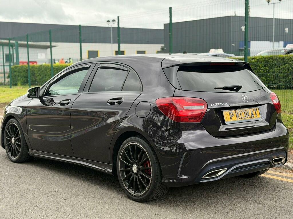 Mercedes-Benz A Class Hatchback 2.1 A200d Amg Line Premium Euro 6 Ss PK13KAT Purple #5