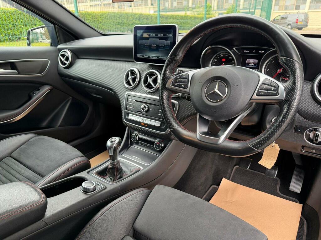 Mercedes-Benz A Class Hatchback 2.1 A200d Amg Line Premium Euro 6 Ss PK13KAT Purple #2