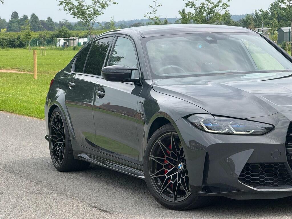 BMW M3 Saloon 3.0 Biturbo Competition Steptronic M Xdrive YO24NJK Grey #4