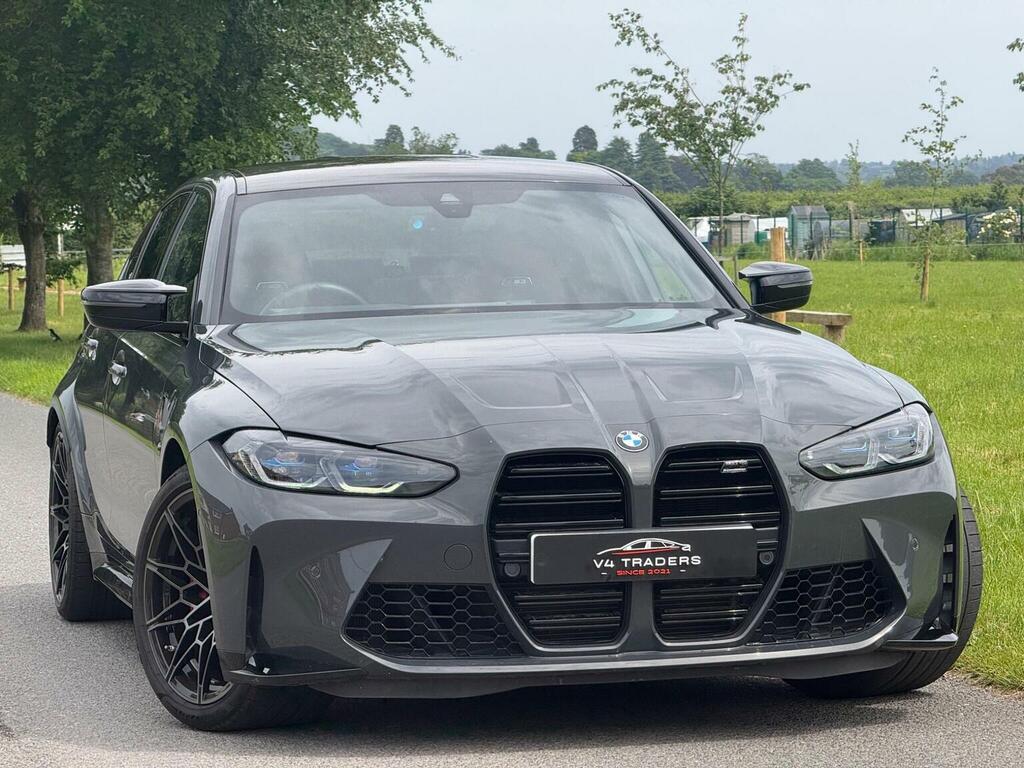 BMW M3 Saloon 3.0 Biturbo Competition Steptronic M Xdrive YO24NJK Grey #2