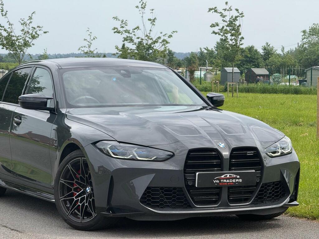 BMW M3 Saloon 3.0 Biturbo Competition Steptronic M Xdrive YO24NJK Grey #3