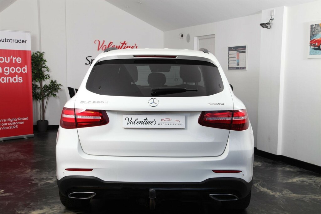 Mercedes-Benz GLC Class 2.1 Amg Night Edition G-tronic 4Matic Euro 6 Ss PK19OBC White #6