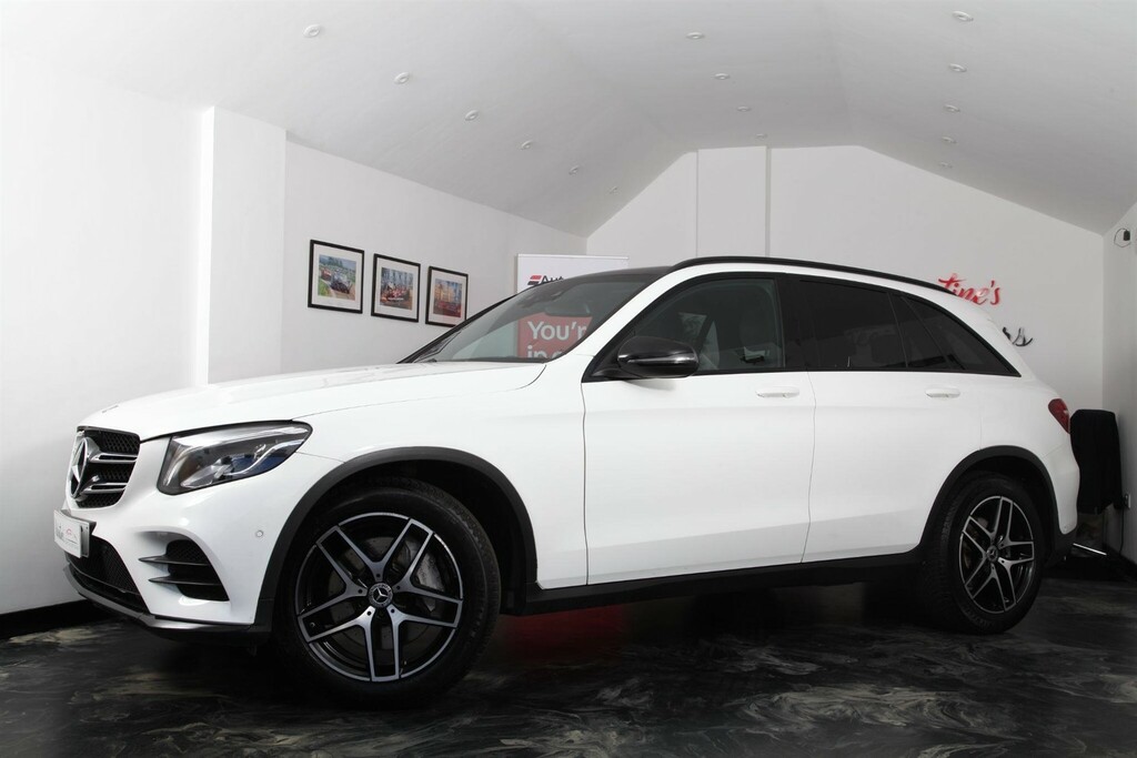 Mercedes-Benz GLC Class 2.1 Amg Night Edition G-tronic 4Matic Euro 6 Ss PK19OBC White #3