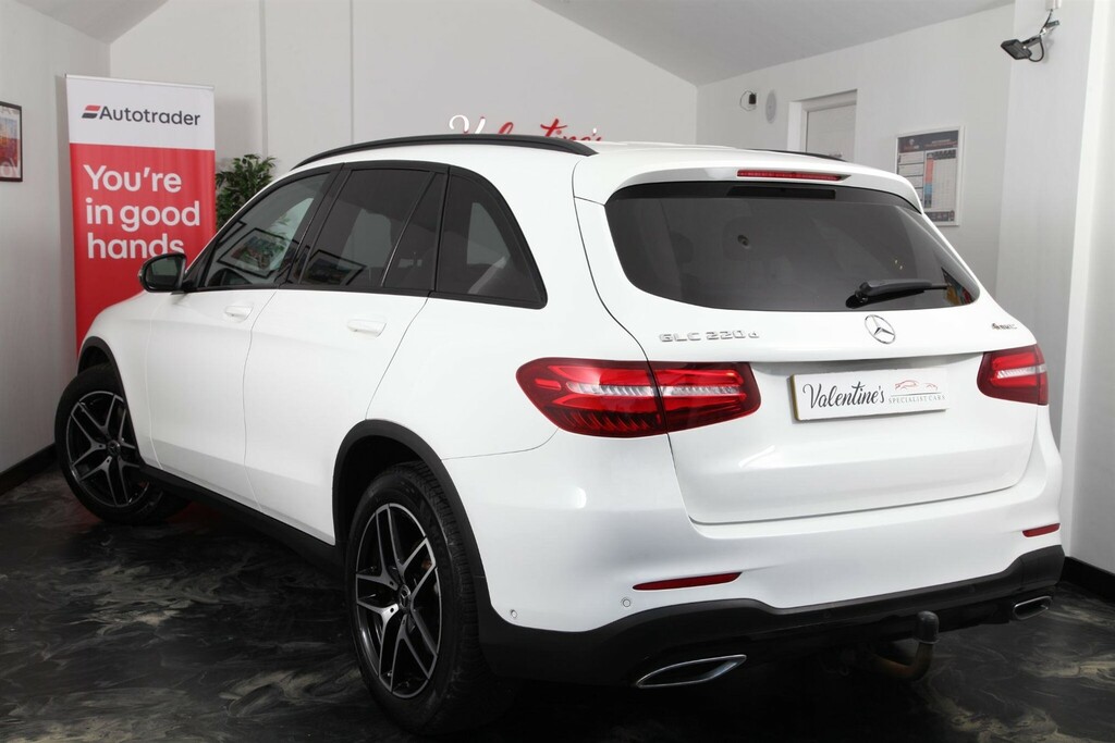Mercedes-Benz GLC Class 2.1 Amg Night Edition G-tronic 4Matic Euro 6 Ss PK19OBC White #5