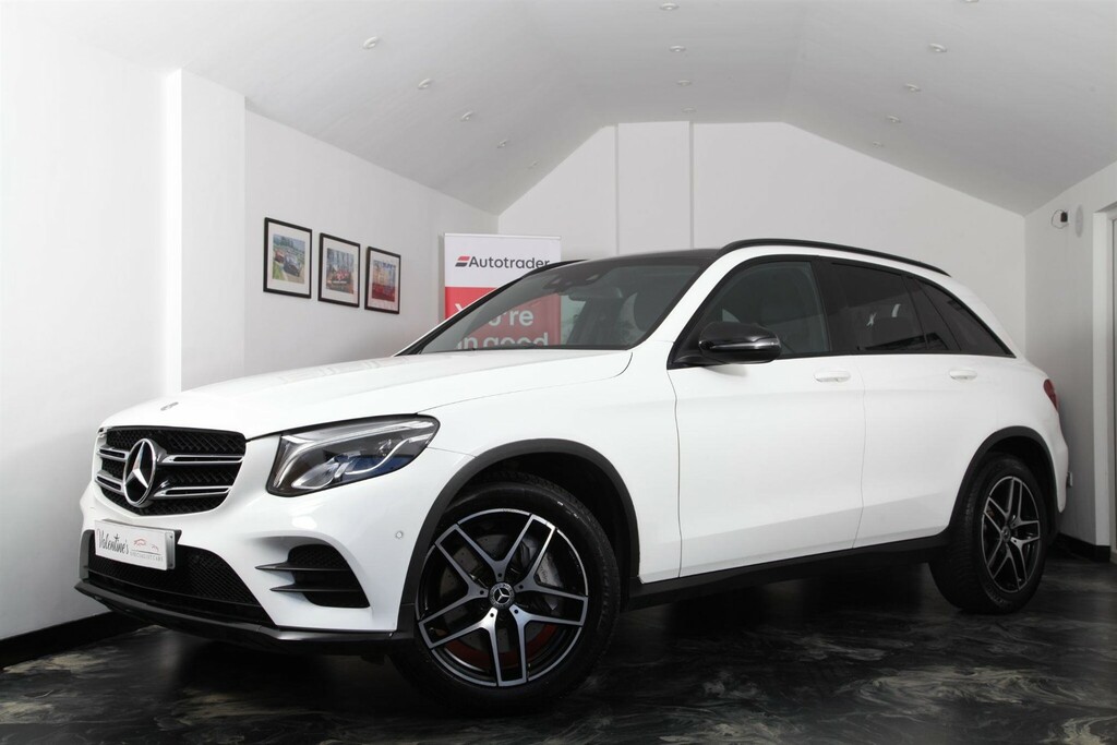 Mercedes-Benz GLC Class 2.1 Amg Night Edition G-tronic 4Matic Euro 6 Ss PK19OBC White #2