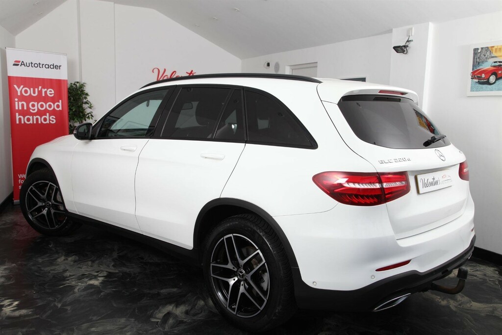 Mercedes-Benz GLC Class 2.1 Amg Night Edition G-tronic 4Matic Euro 6 Ss PK19OBC White #4