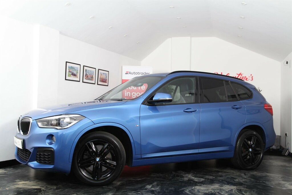 BMW X1 2.0 20D M Sport Xdrive Euro 6 Ss YO68YHU Blue #3