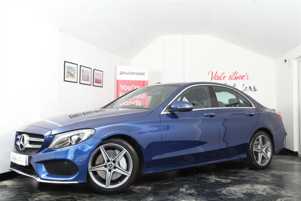 Mercedes-Benz C Class 2.1 D Amg Line Premium Plus G-tronic Euro 6 S KU68OFK Blue #2