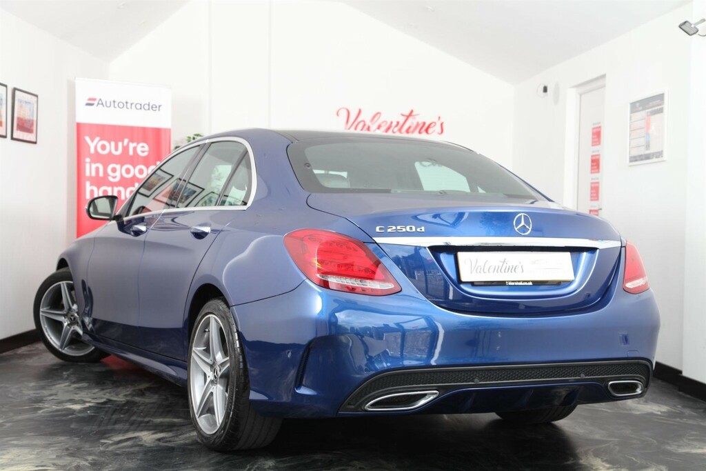 Mercedes-Benz C Class 2.1 D Amg Line Premium Plus G-tronic Euro 6 S KU68OFK Blue #5