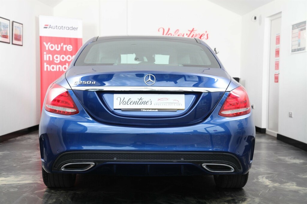 Mercedes-Benz C Class 2.1 D Amg Line Premium Plus G-tronic Euro 6 S KU68OFK Blue #6