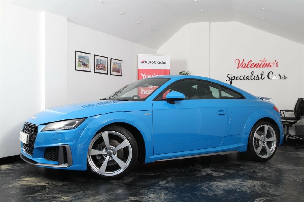 Audi TT 2.0 Tfsi 40 S Line S Tronic Euro 6 Ss HG69PKZ Blue #3