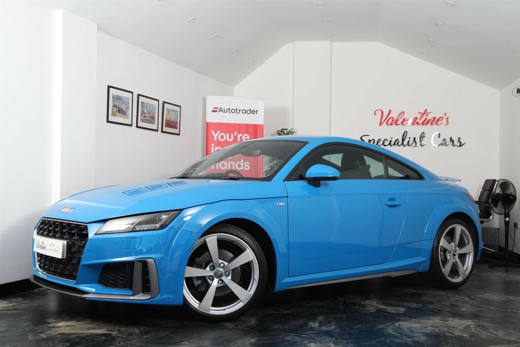 Audi TT 2.0 Tfsi 40 S Line S Tronic Euro 6 Ss HG69PKZ Blue #2