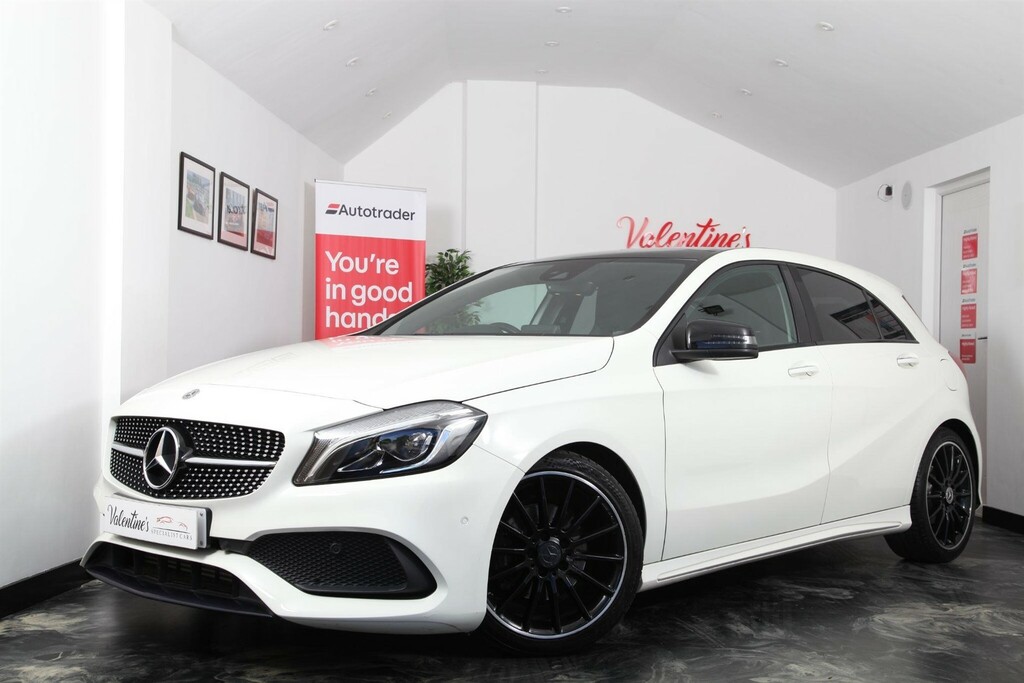 Mercedes-Benz A Class 1.6 Amg Line Premium Plus 7G-dct Euro 6 Ss White