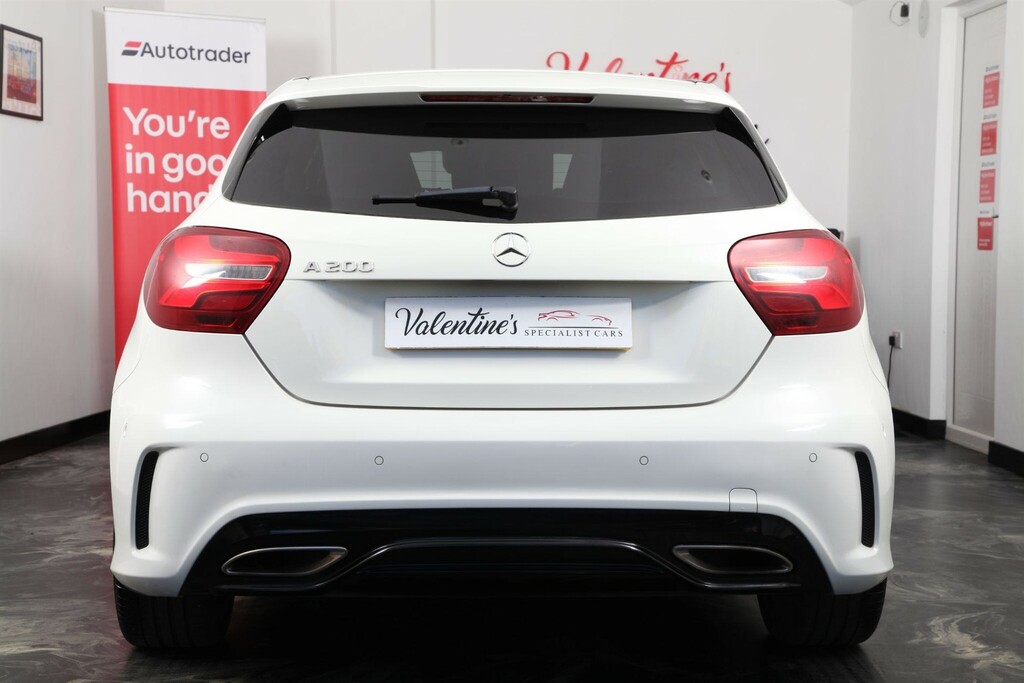 Mercedes-Benz A Class 1.6 Amg Line Premium Plus 7G-dct Euro 6 Ss HD17JFN White #6