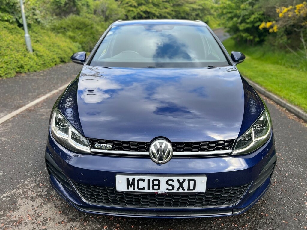 Volkswagen Golf 2.0 Tdi Gtd Dsg Euro 6 Ss MC18SXD Blue #2